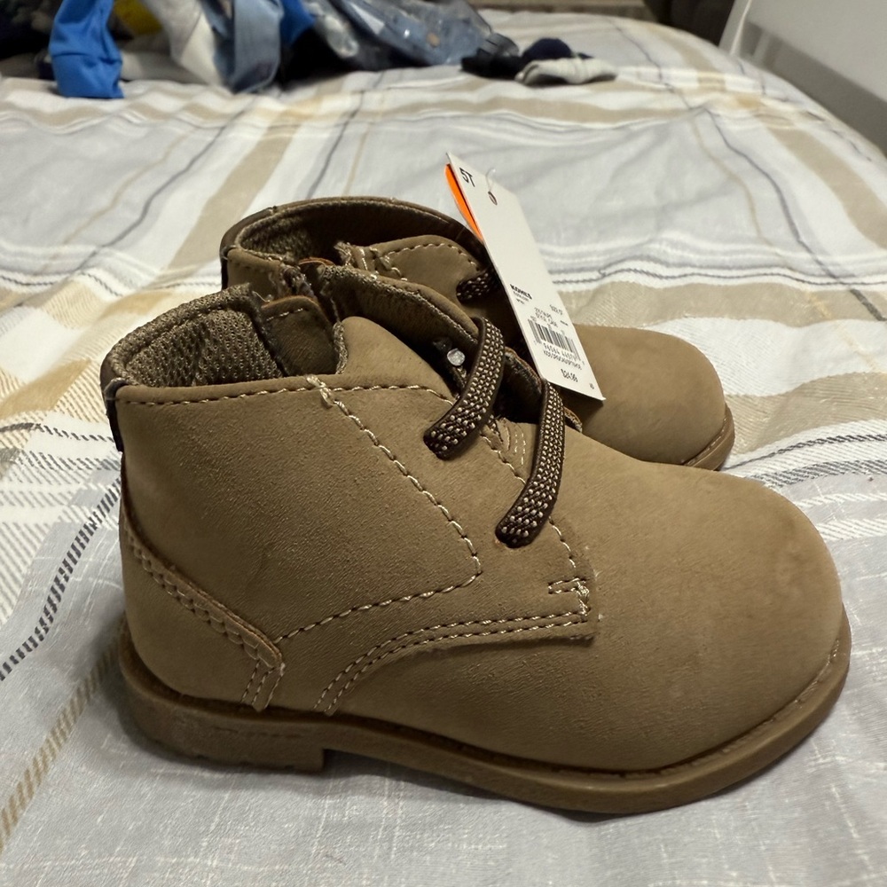 Jumping Beans Brown Kids Boots
